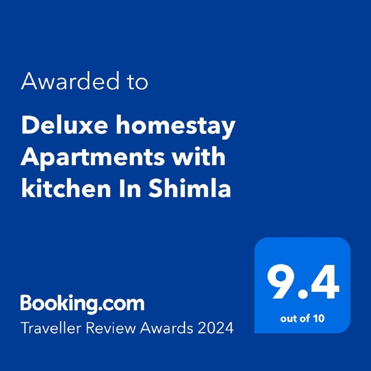 Deluxe Homestay Apartments With Kitchen In Shimla Luaran gambar